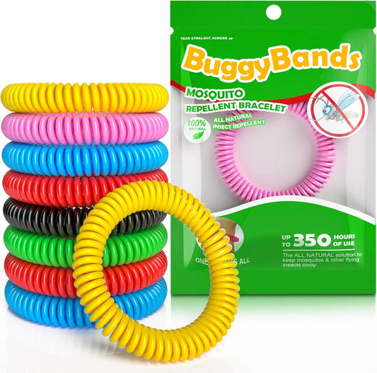 Buggybands Mosquito Repellent Bracelets 48Pack