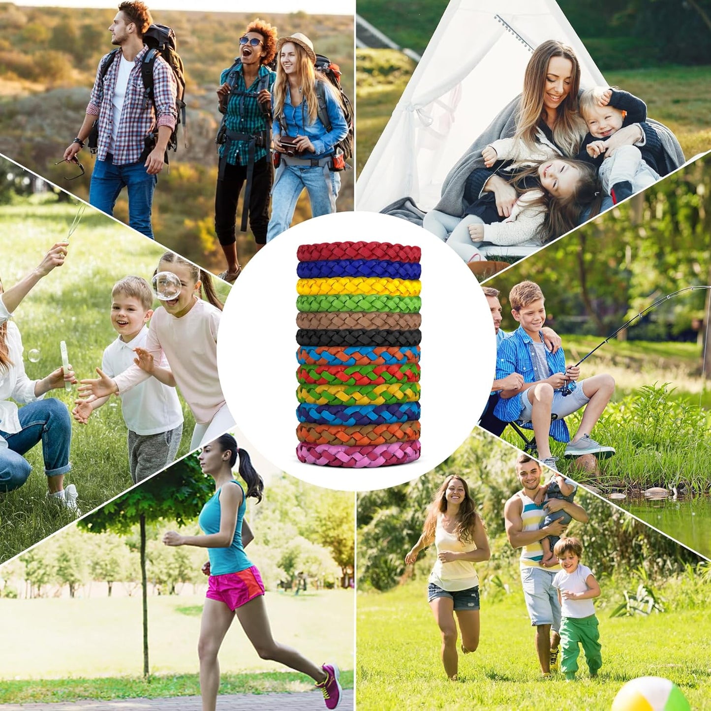 Buggybands Mosquito Repellent Bracelets 24Pack