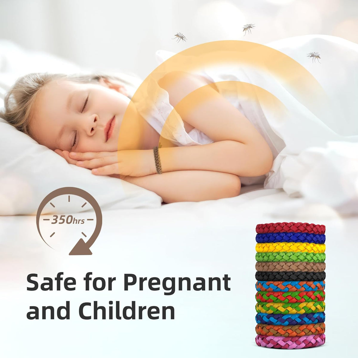 Buggybands Mosquito Repellent Bracelets 24Pack