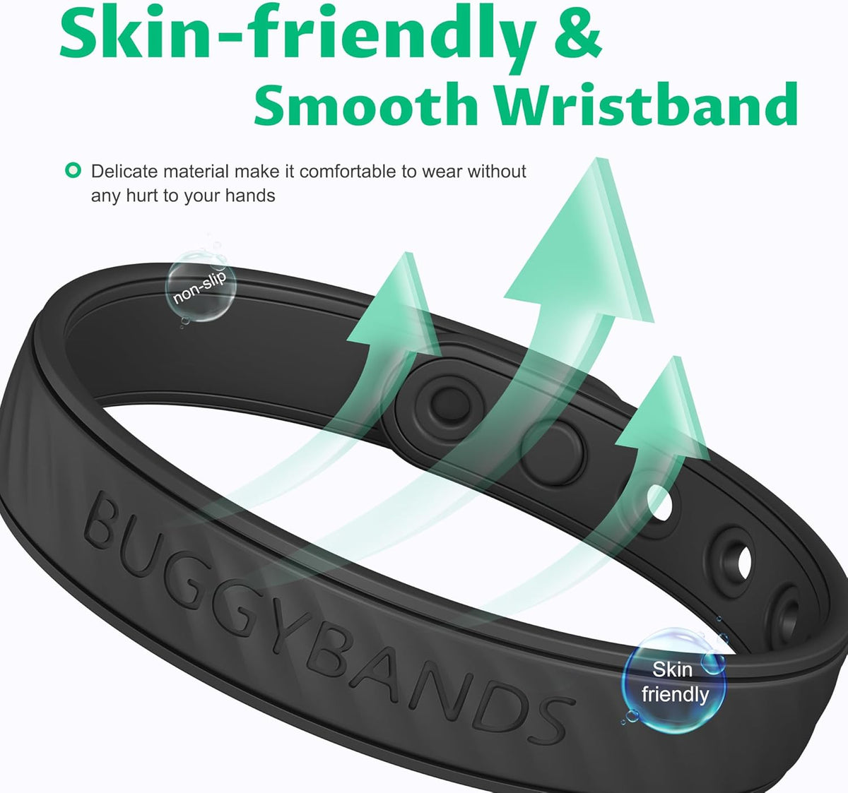 Buggybands Mosquito Repellent Bracelets 6 Pack