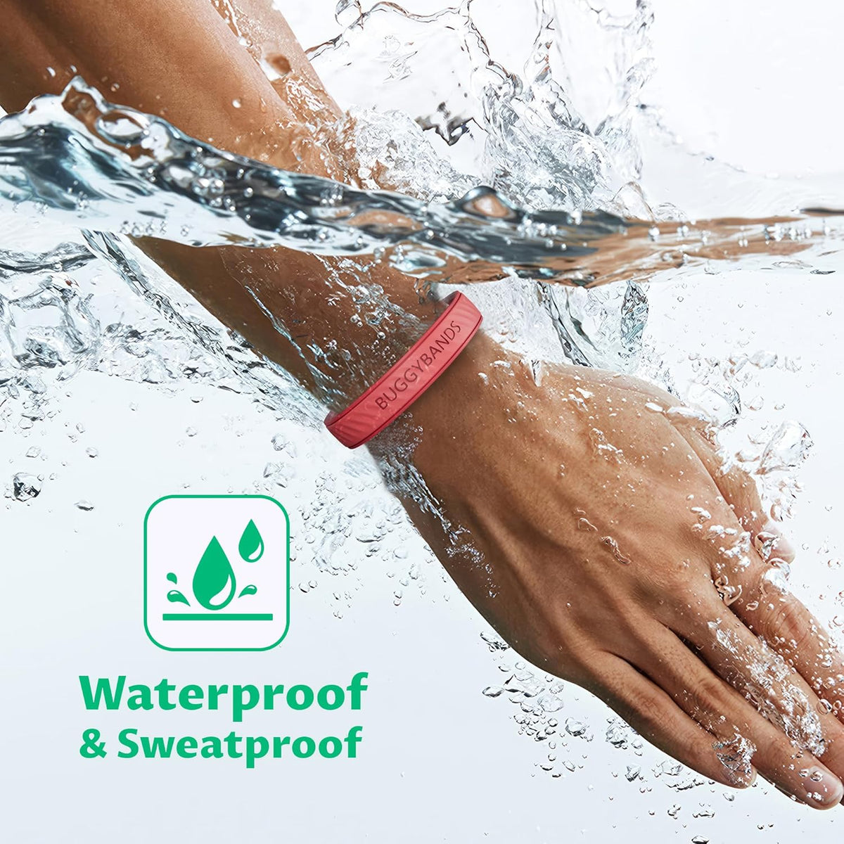 Buggybands Mosquito Repellent Bracelets 6 Pack
