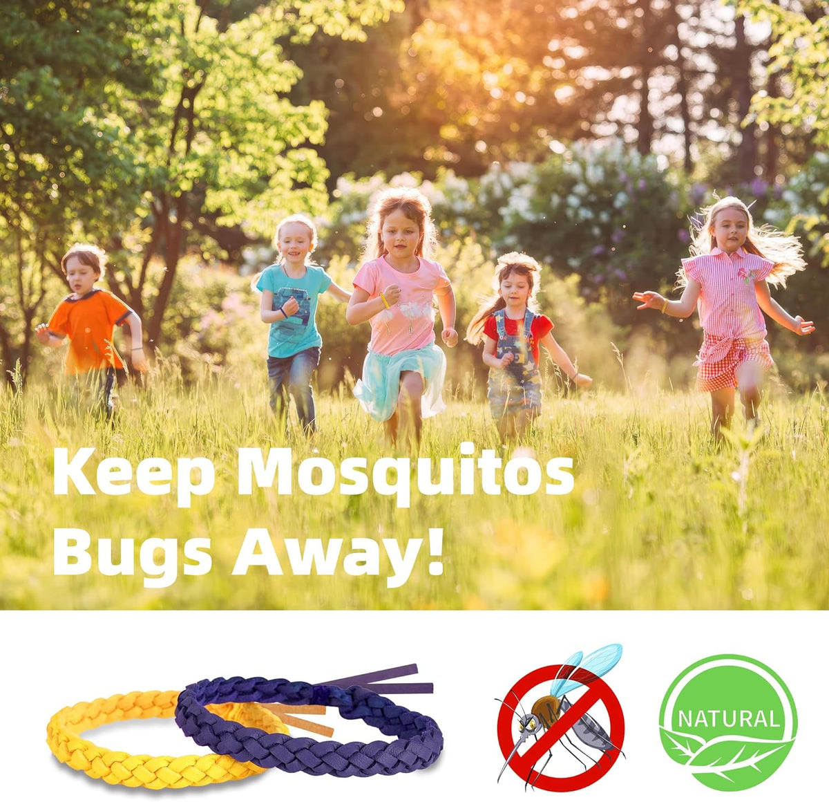 Buggybands Mosquito Repellent Bracelets 24Pack