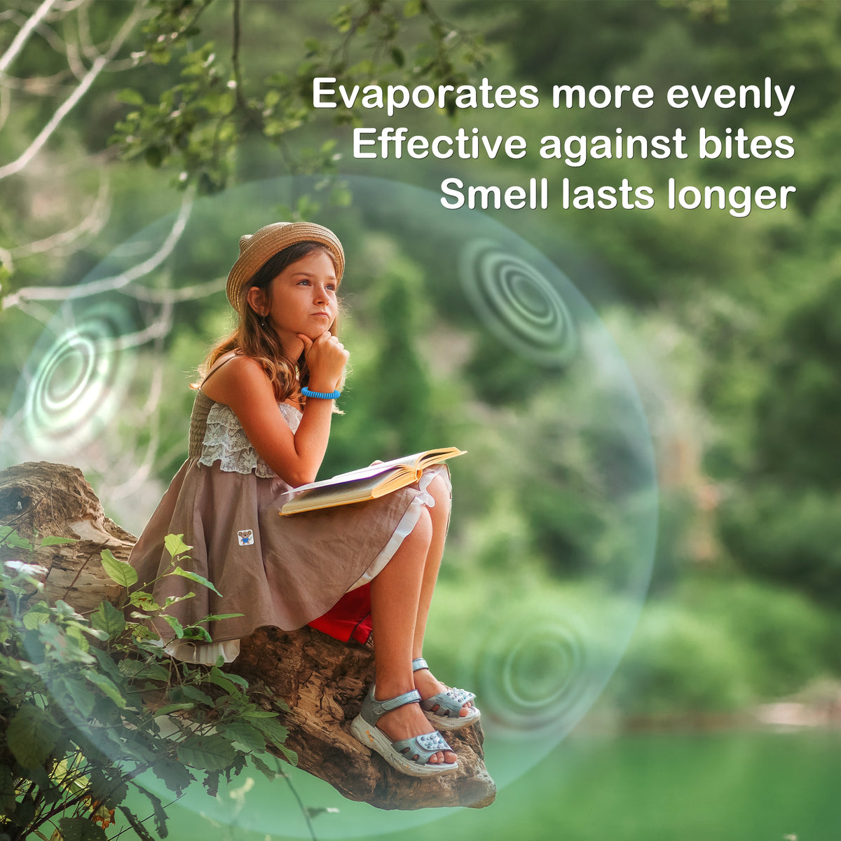 Buggybands 360 Pack Mosquito Repellent Stickers for Kids