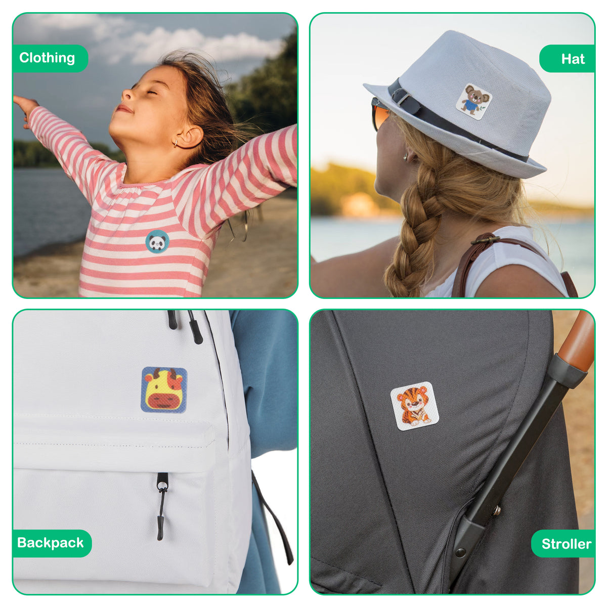 Buggybands 360 Pack Mosquito Repellent Stickers for Kids
