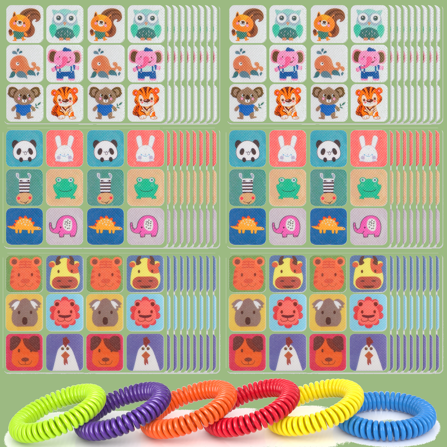 Buggybands 360 Pack Mosquito Repellent Stickers for Kids